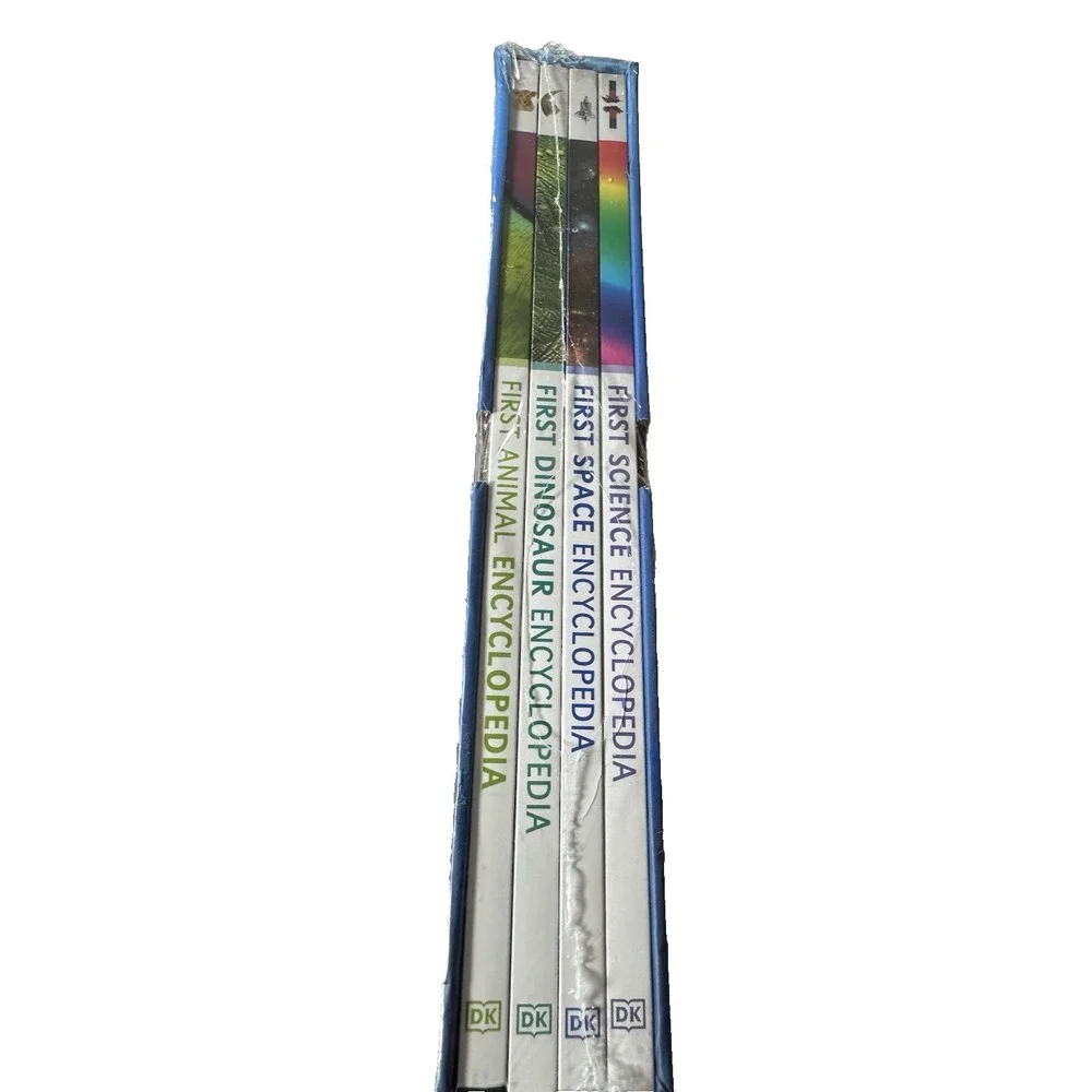 My First Encyclopedia 4 Book Set with Poster for Children New‎